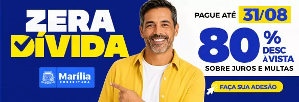 Prefeitura zera divida agosto