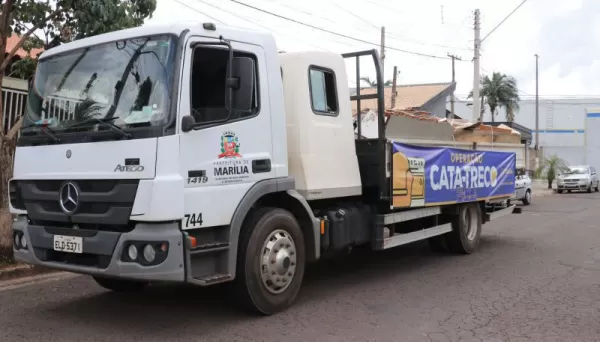 Mutirão de limpeza chega a novos bairros de Marília a partir desta segunda-feira