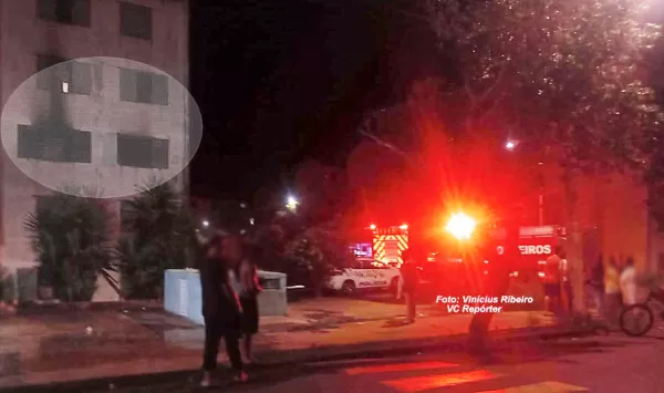 Incêndio atinge apartamentos da CDHU em Marília