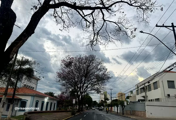 Depois da chuva rápida, Marília e região se preparam para mais uma onda de frio