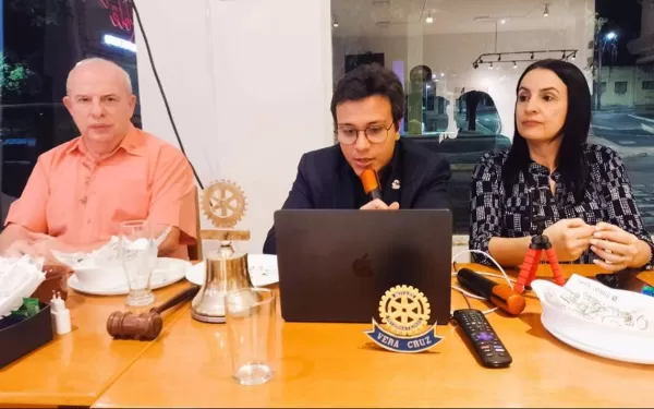 Vera Cruz: Felipe Orlando faz balanço de sua gestão no Rotary Club