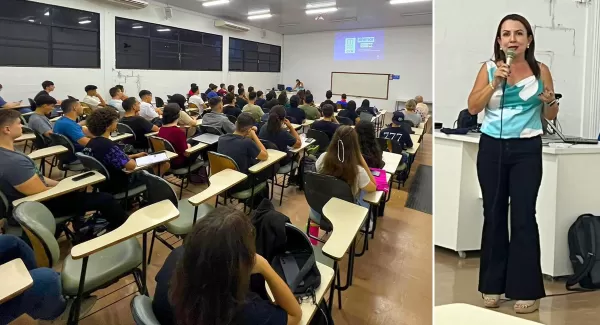 Cursos de Tecnologia da Unimar participaram de palestra sobre Tratamento de Imagens no contexto da Ciência de Dados com professora da Colômbia