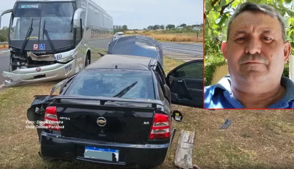 Motorista vítima de acidente envolvendo ônibus morre em Marília 