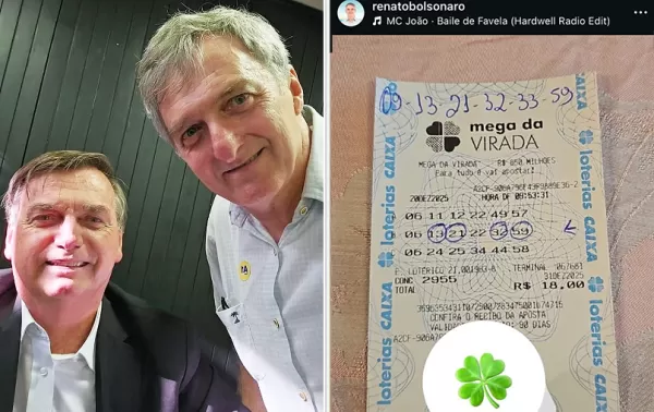 Mesmo preso e após passar por cirurgia, ex-presidente Bolsonaro ganha na Mega da Virada