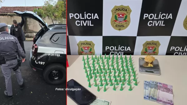 Polícias Civil e Militar realizam operações em Marília e Garça contra o tráfico de drogas