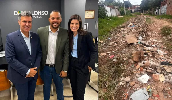 Dani Alonso, Capitão Augusto e Guilherme Burcão garantem asfalto na Ângelo Raspante, em Marília