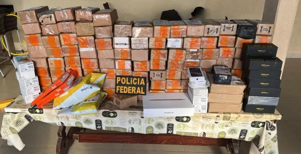 PF de Marília fecha o cerco contra rota clandestina de eletrônicos e esquema milionário de contrabando