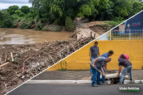 Prefeitura realiza serviços de manutenção, limpeza e reparos em diferentes regiões
