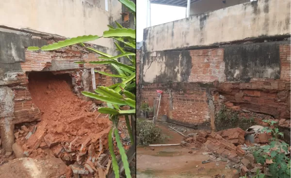 Defesa Civil interdita duas casas em Marília após vazamento subterrâneo