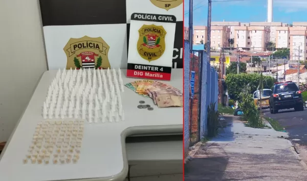 Traficante "enfrenta" policiais da DIG em Marília e acaba preso