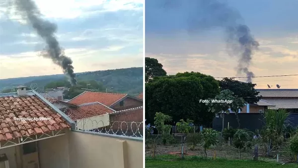 Incêndio em comunidade na zona oeste de Marília mobiliza Bombeiros