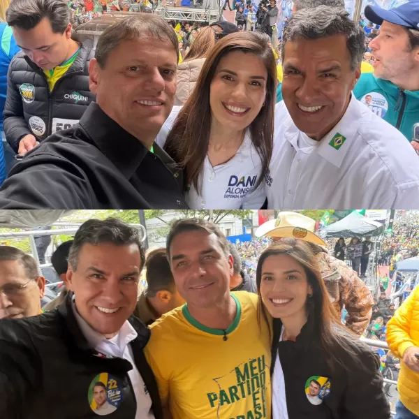 Dani Alonso e Capitão Augusto se consolidam como candidatos de Flávio Bolsonaro e Tarcísio no interior de SP