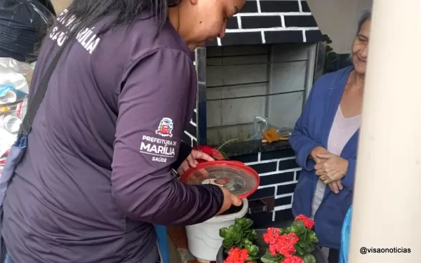 Dengue: Marília faz levantamento de focos. Mortes e casos confirmados dispararam em 2025 