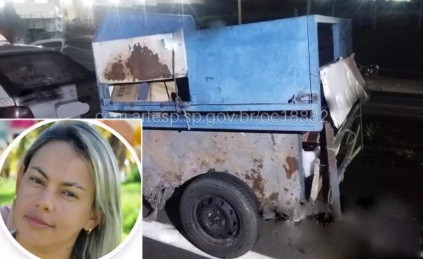 Carretinha-reboque sem sinalização provoca acidente com morte na SP-294, em Marília