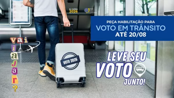 Prazo para pedir de voto em trânsito está terminando. Veja como funciona este sistema