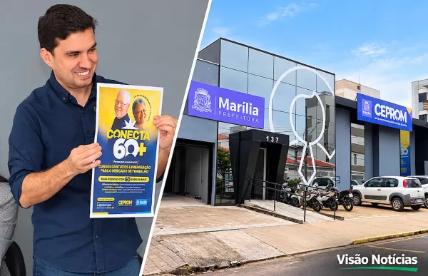 Marília lança programa com cursos gratuitos e oportunidades de trabalho para pessoas acima dos 60 anos