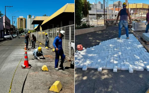 Transporte público: obras no Terminal Urbano avançam com melhorias na infraestrutura