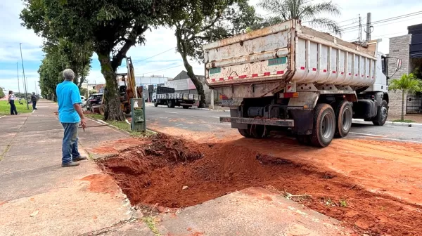 Prefeitura realiza melhorias estruturais na pista de cooper da Avenida Pedro de Toledo, em Marília