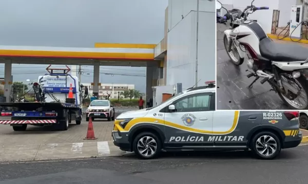 Homem é preso pela Polícia Rodoviária em Marília com moto furtada e embriagado
