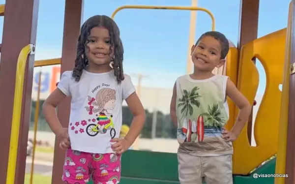 Irmãos de quatro anos morrem afogados em piscina