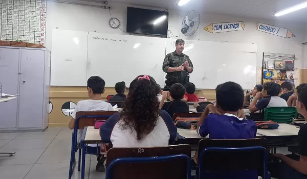 Polícia Ambiental desenvolve programa Natureza Viva em Marília