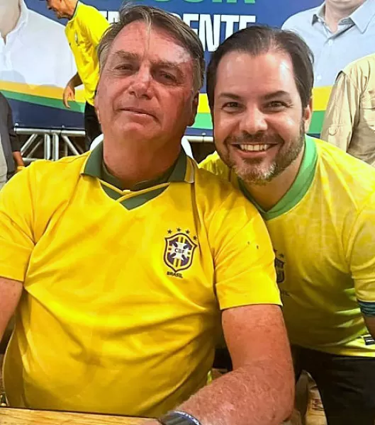 Ricardinho Mustafá (PL) almoça com Jair Bolsonaro (PL) e recebe apoio para ser prefeito de Marília