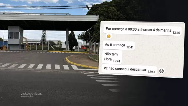 Moradores protestam contra o barulho de caminhões durante a madrugada em unidade da Dori, na zona norte de Marília