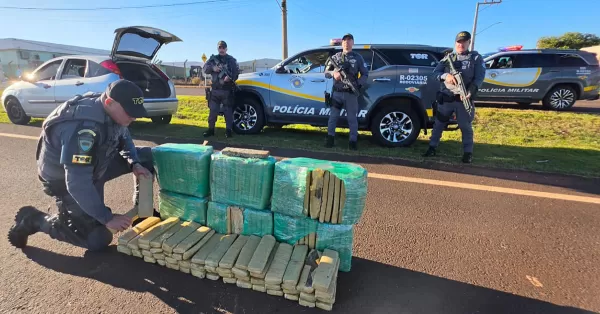 TOR prende traficante com mais de 150 kg de maconha na SP-333