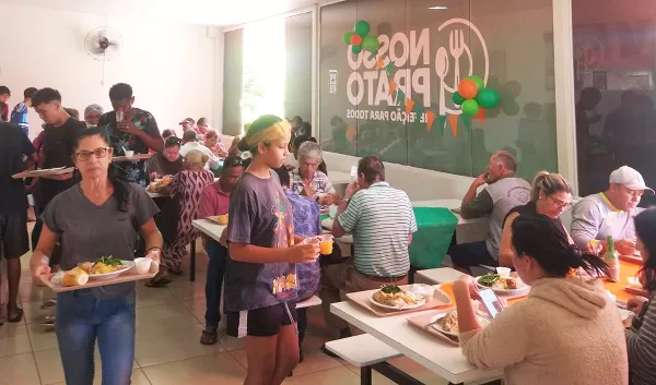  Em dois anos, restaurante popular Nosso Prato Norte serve quase 95 mil refeições