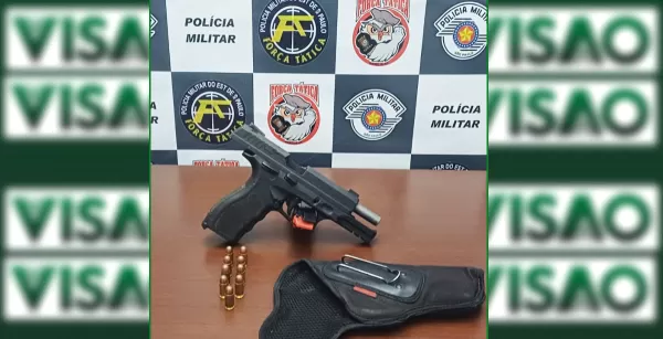 Homens são presos pela polícia com armas e munições em Marília e Tupã