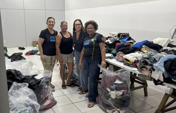 Fundo Social de Marília organiza centro de triagem para campanha do agasalho