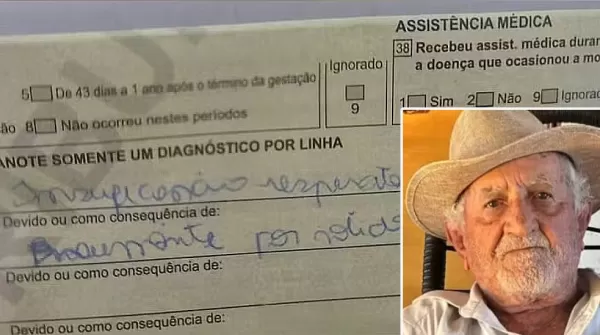 Enfermeira conta como salvou idoso que foi dado como morto em Santa Casa e ser levado por funerária