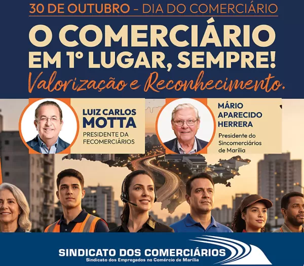 Dia do Comerciário: Sindicato destaca conquistas e projeta novos avanços para a categoria