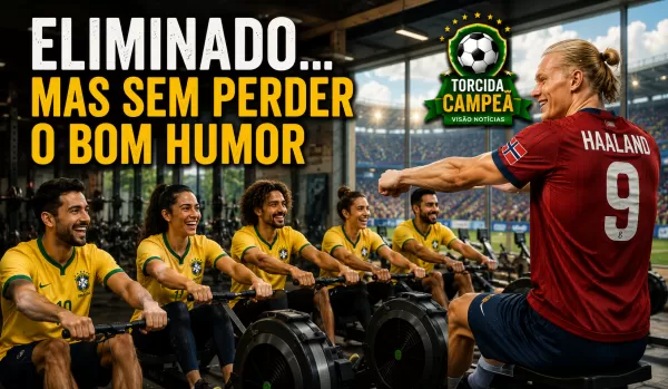 Torcida Campeã: brasileiro sofre com a desclassificação da seleção na Copa, mas não perde o bom humor