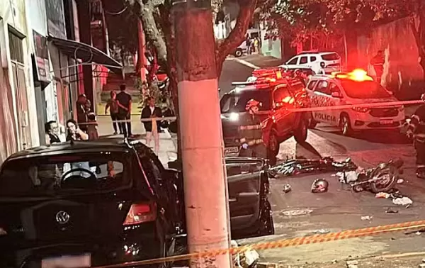 Motorista suspeita de estar embriagada provoca acidentes e mata motociclista