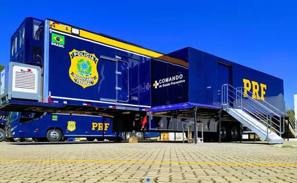 Carreta da Saúde PRF estaciona em Marília e vai atender crianças e adolescentes