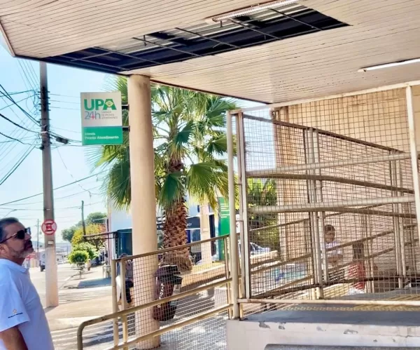 João Pinheiro, pré-candidato a prefeitura de Marília, relata descaso no UPA da Zona Norte