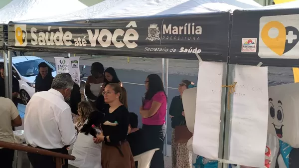 Projeto “Saúde Até Você” leva ações de conscientização à população em Marília