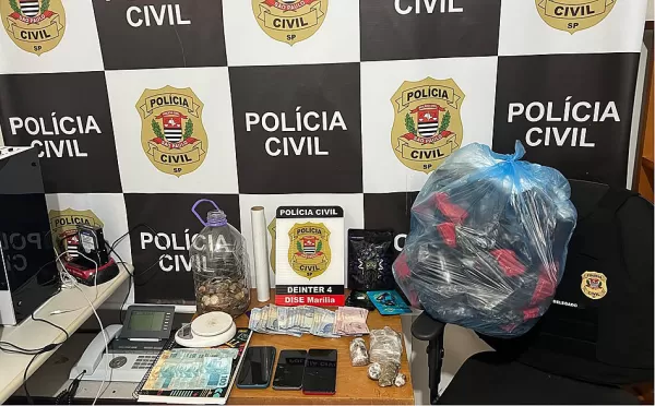 Operação da DISE prende integrantes de organização criminosa ligada ao tráfico em Marília 