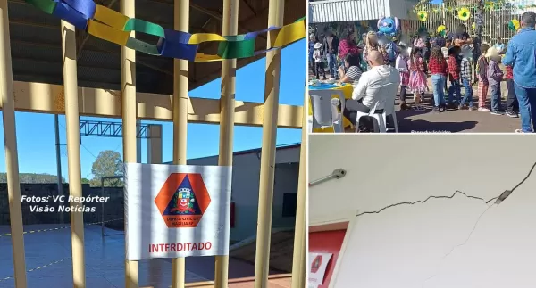 VC Repórter: Prefeitura anuncia obra emergencial para recuperar EMEF com rachaduras em Marília