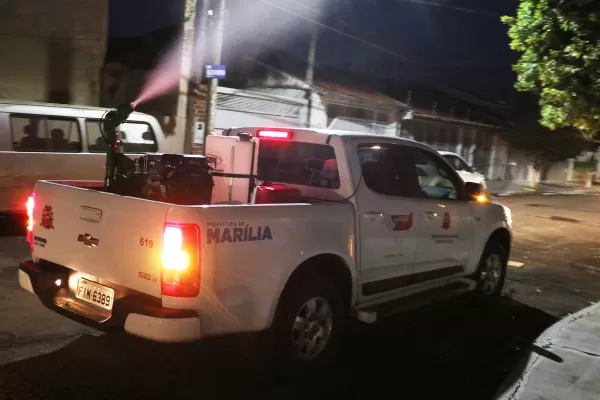 Combate à dengue: Prefeitura dobra número de equipamentos para intensificar nebulização noturna em Marília