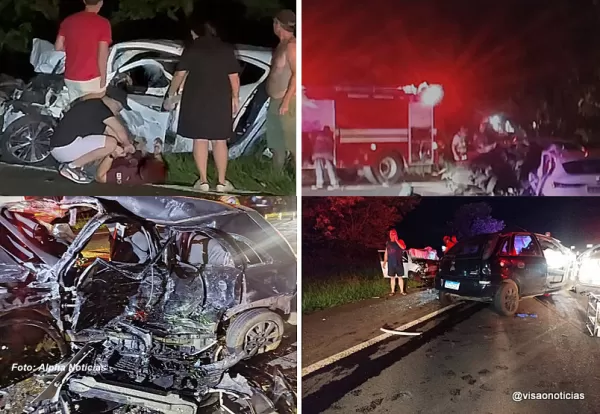 Dois jovens morrem em grave acidente em rodovia 