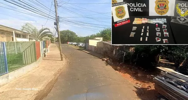 Mulher é presa pela DISE vendendo drogas em frente a escola municipal em Marília