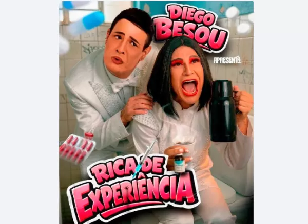 Diego Besou se apresenta em Marília com o show “Rica de experiência”