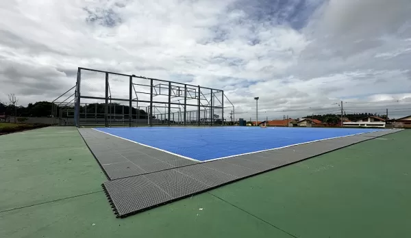 Prefeitura de Vera Cruz amplia melhorias na Areninha, visando maior conforto aos visitantes