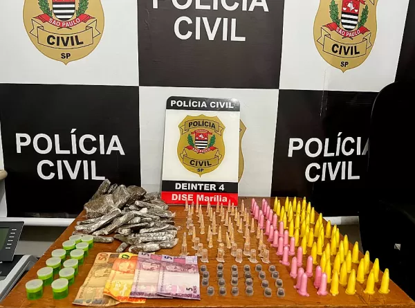 Estudante de 15 anos falta às aulas para vender drogas em Marília