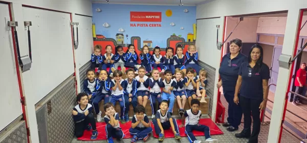 Segurança viária: estudantes de educação infantil de Marília participam de programa