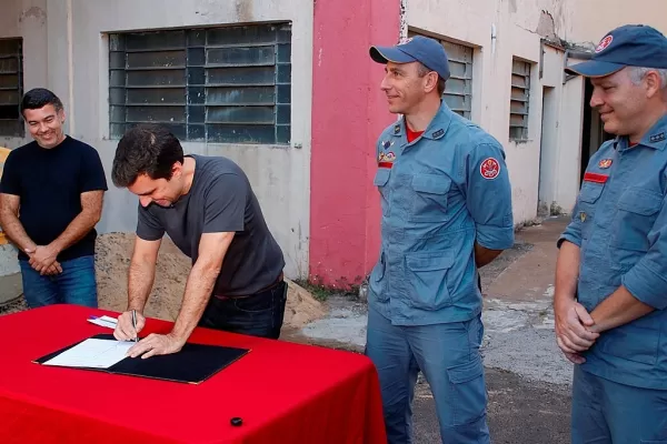 Prefeitura anuncia reforma do Quartel dos Bombeiros em Marília