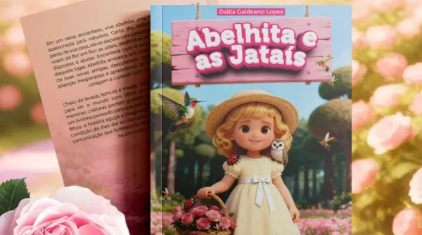 Lançamento do livro “Abelhita e as Jataís” será nesta sexta em prol do Centro Médico Aconchego