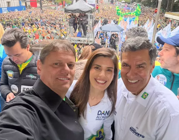 Dani Alonso e Capitão Augusto trazem Governador Tarcísio para Marília nesta quinta-feira